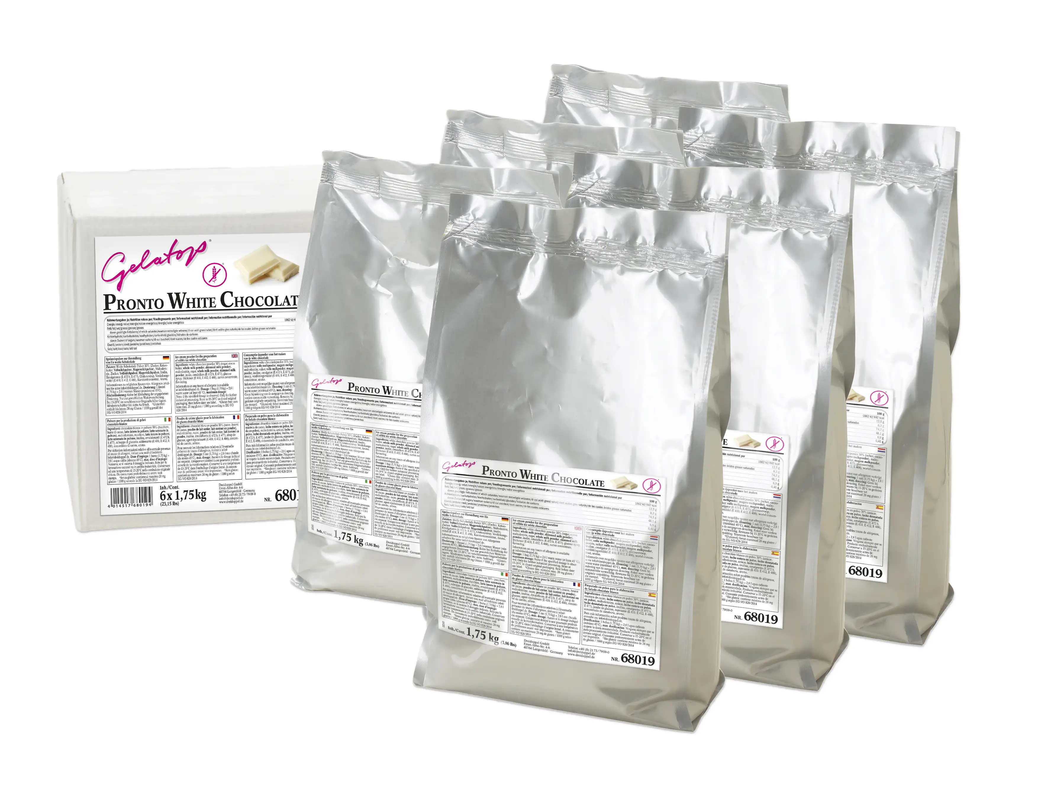 Dreidoppel Sprint White Chocolate 6 x 1,75 kg