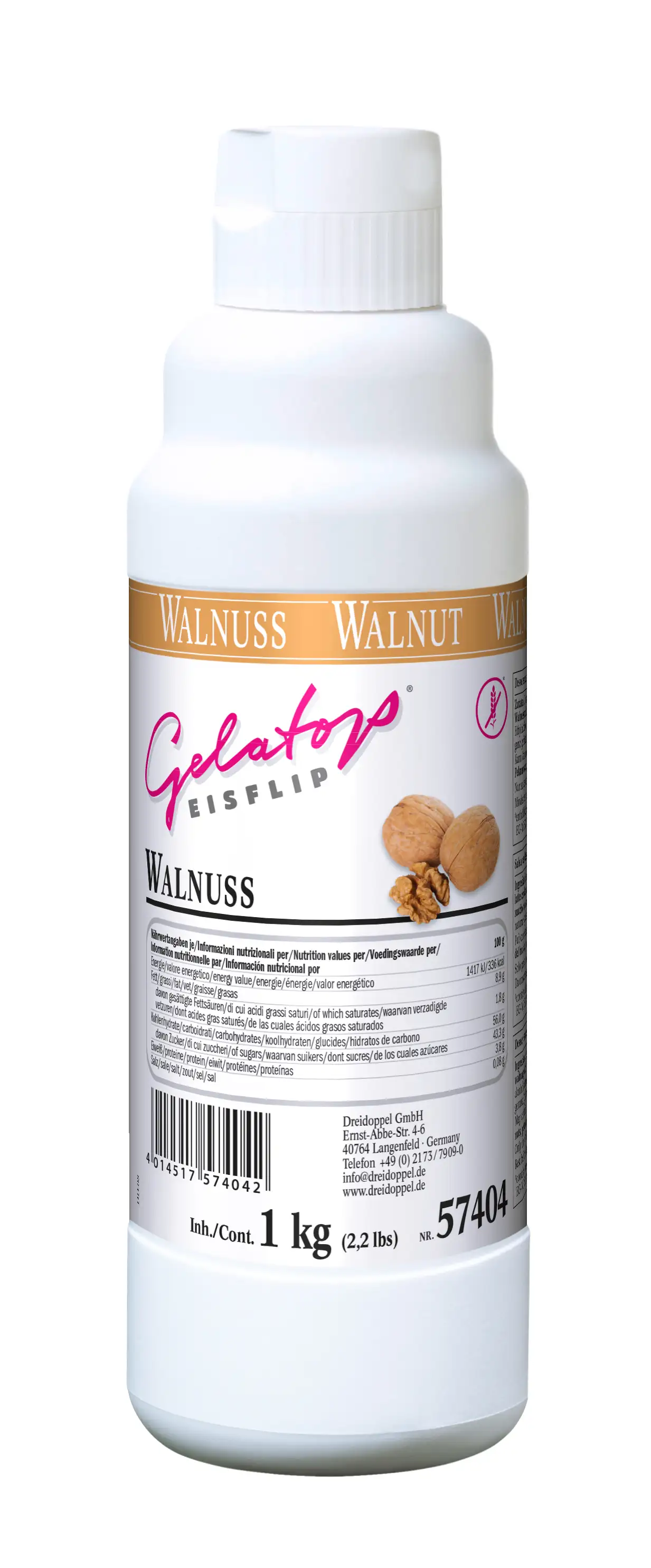 Dreidoppel Topping Walnuss 1 kg