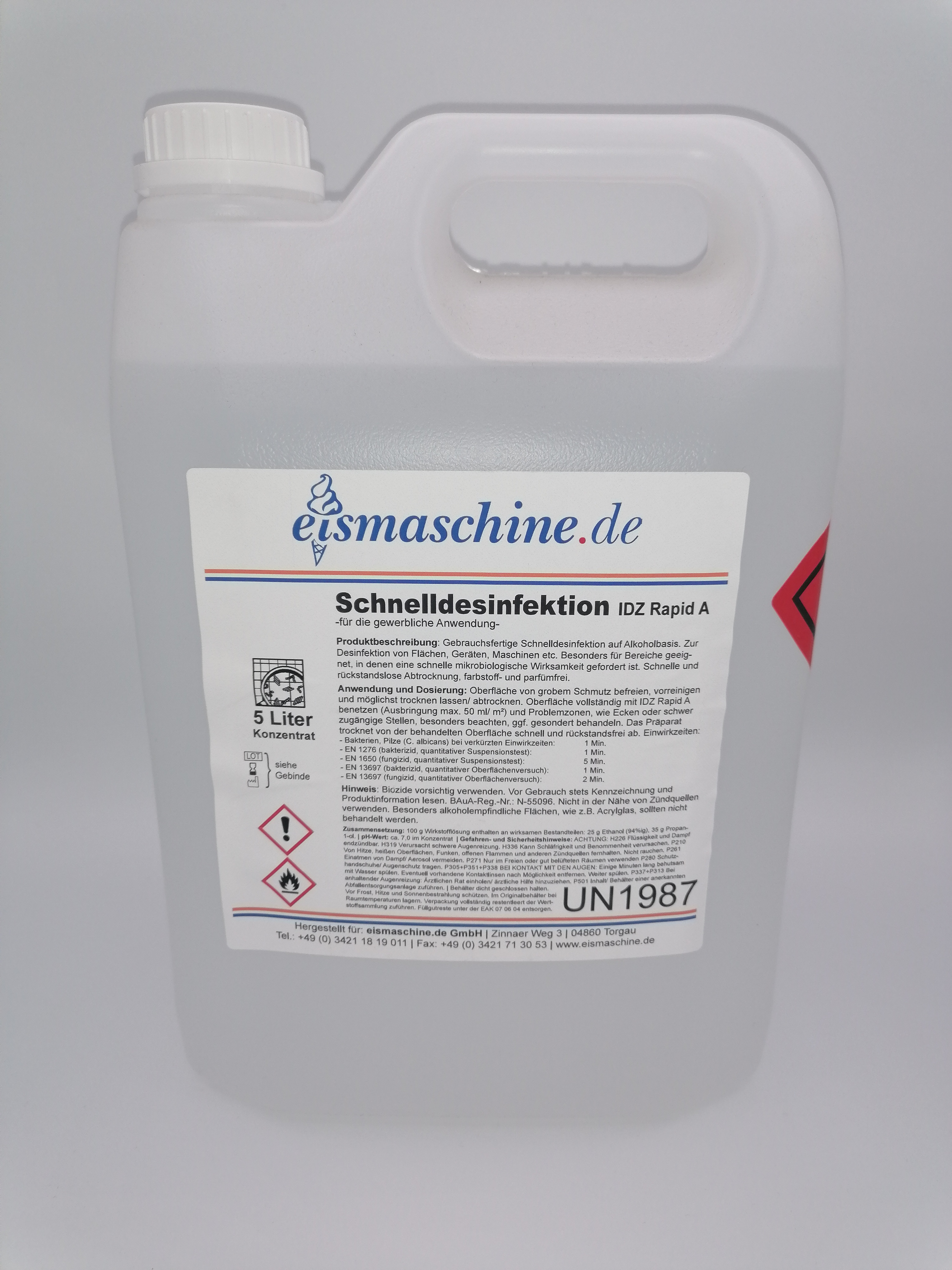 Schnelldesinfektion IDZ Rapid 5L