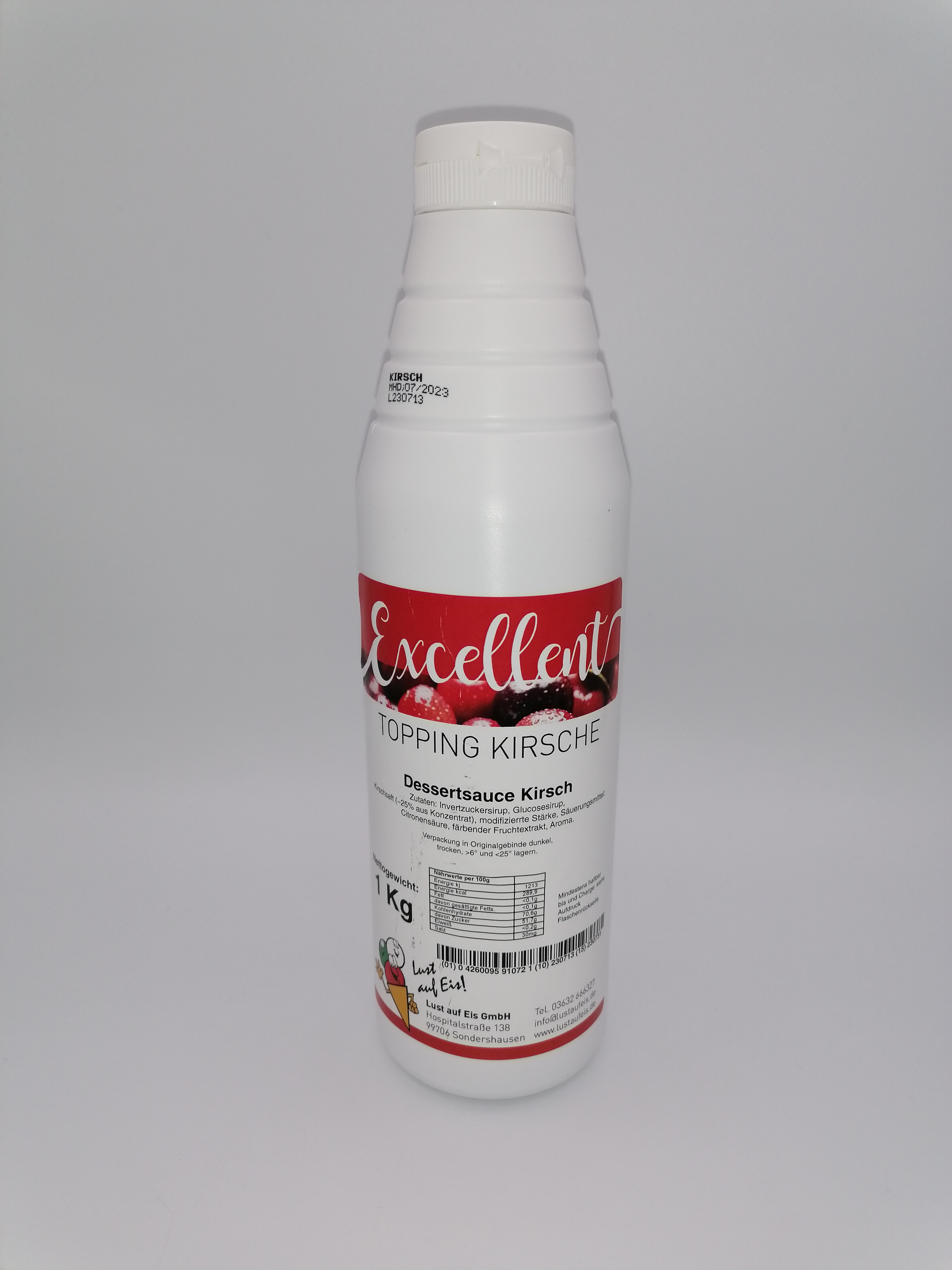 LaE Excellent Topping Kirsch 1kg