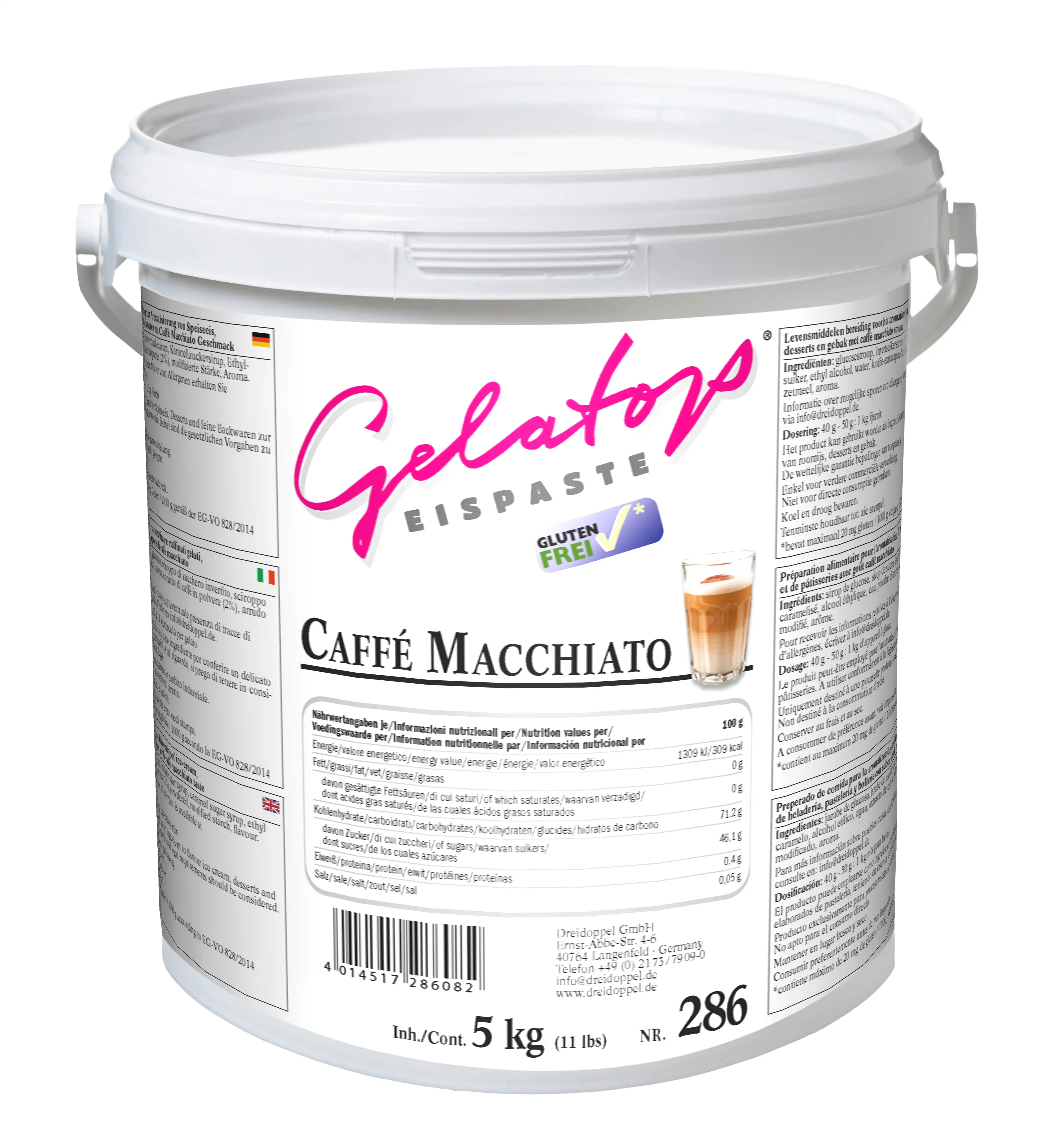 Dreidoppel Paste Caffé Macchiato 5kg