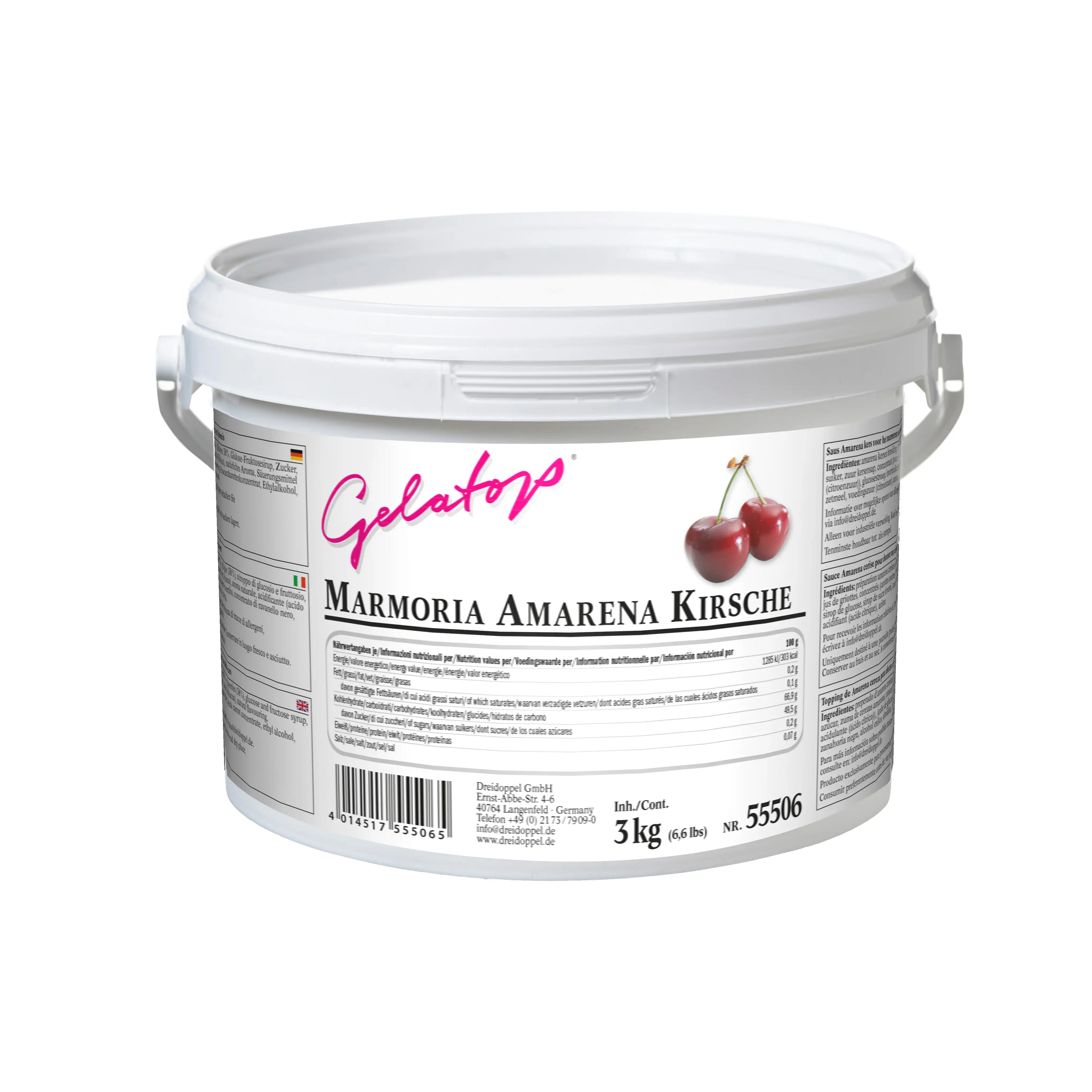 Dreidoppel Marmoria Amarena Kirsche 3kg