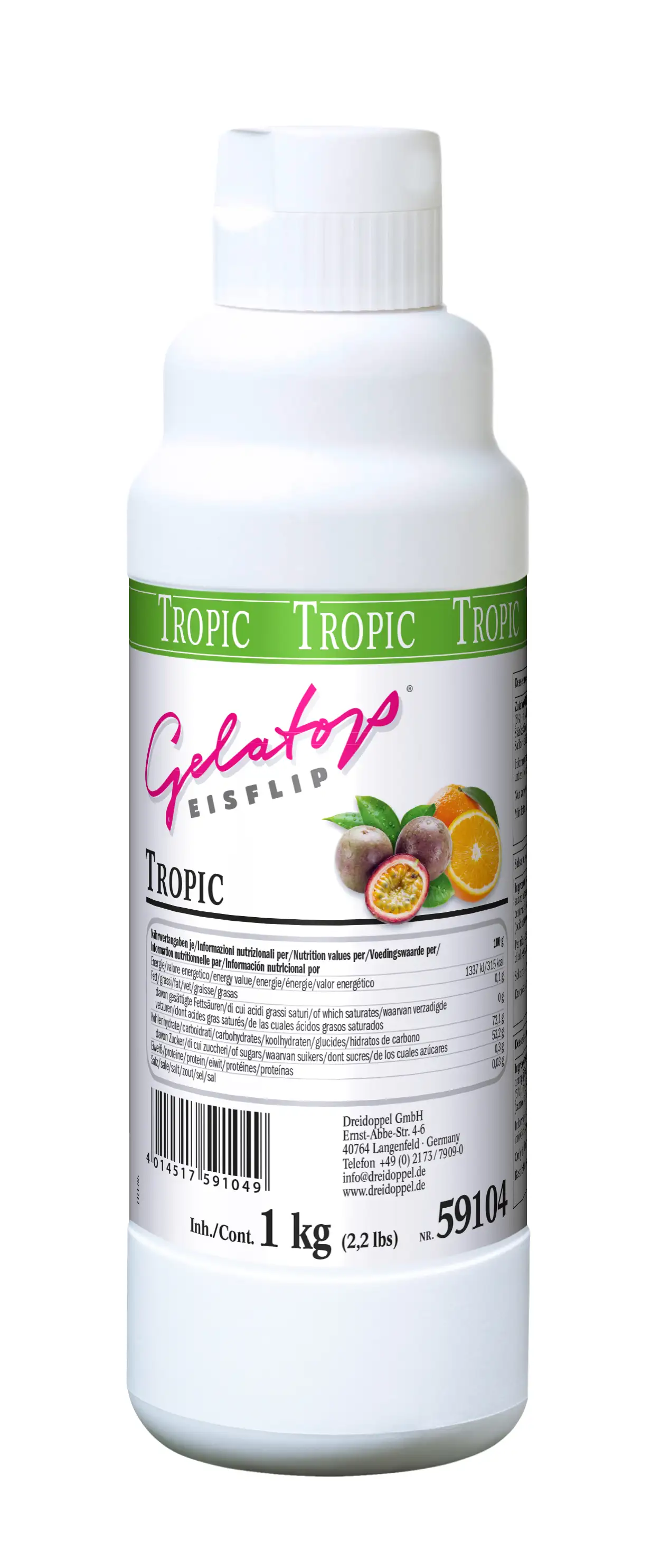 Dreidoppel Topping Tropic 1kg