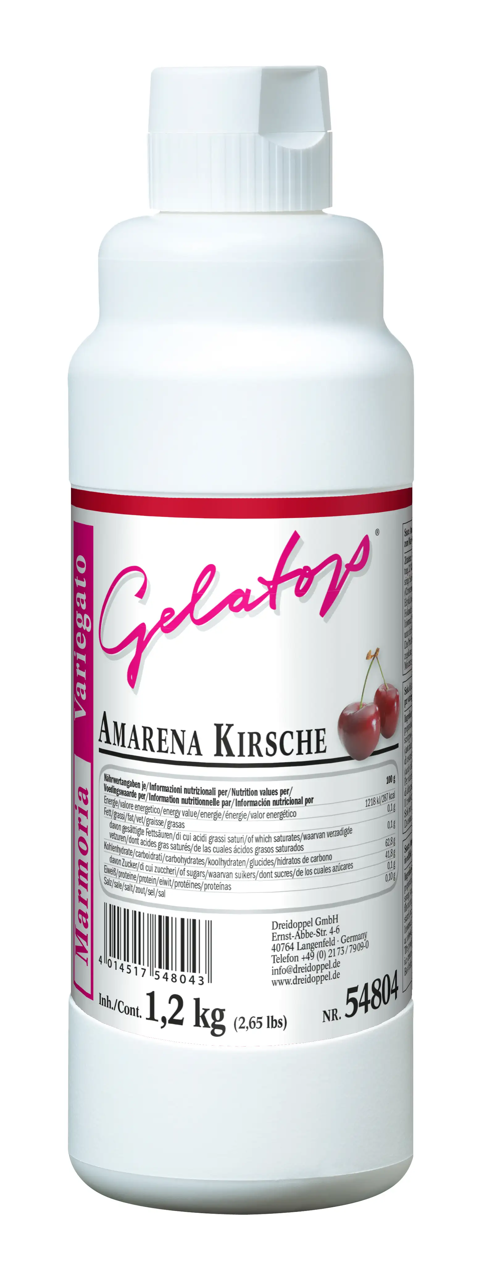 Dreidoppel Marmoria Amarena Kirsch 1,2kg