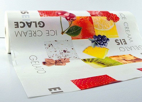 Rollenpapier Thermo Frutta pelleaglio 45-50g