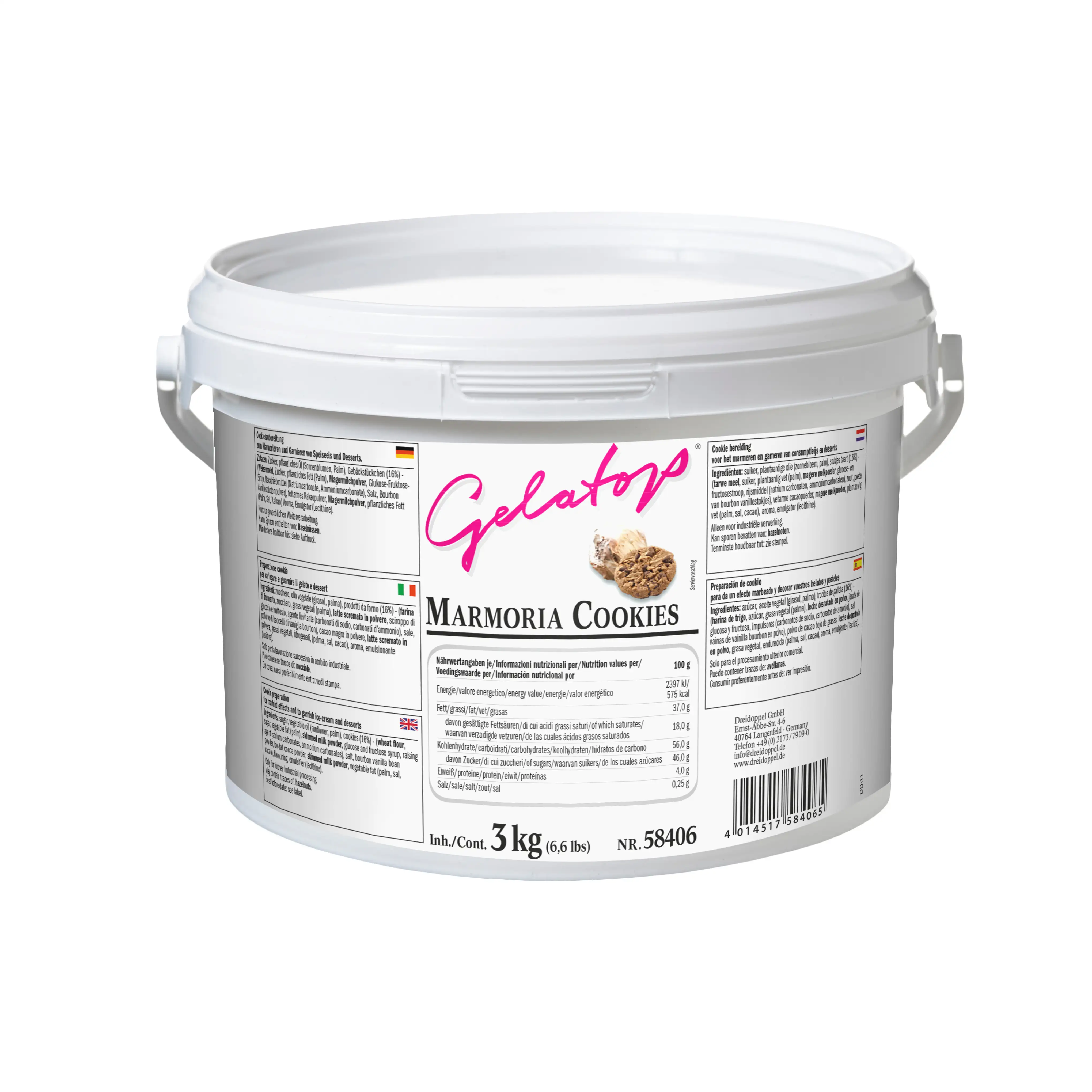 Dreidoppel Marmoria Cookies 3kg