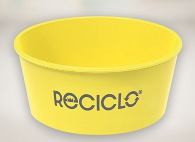 ReCiclo Mehrweg Eisbecher 300 ml zitronengelb