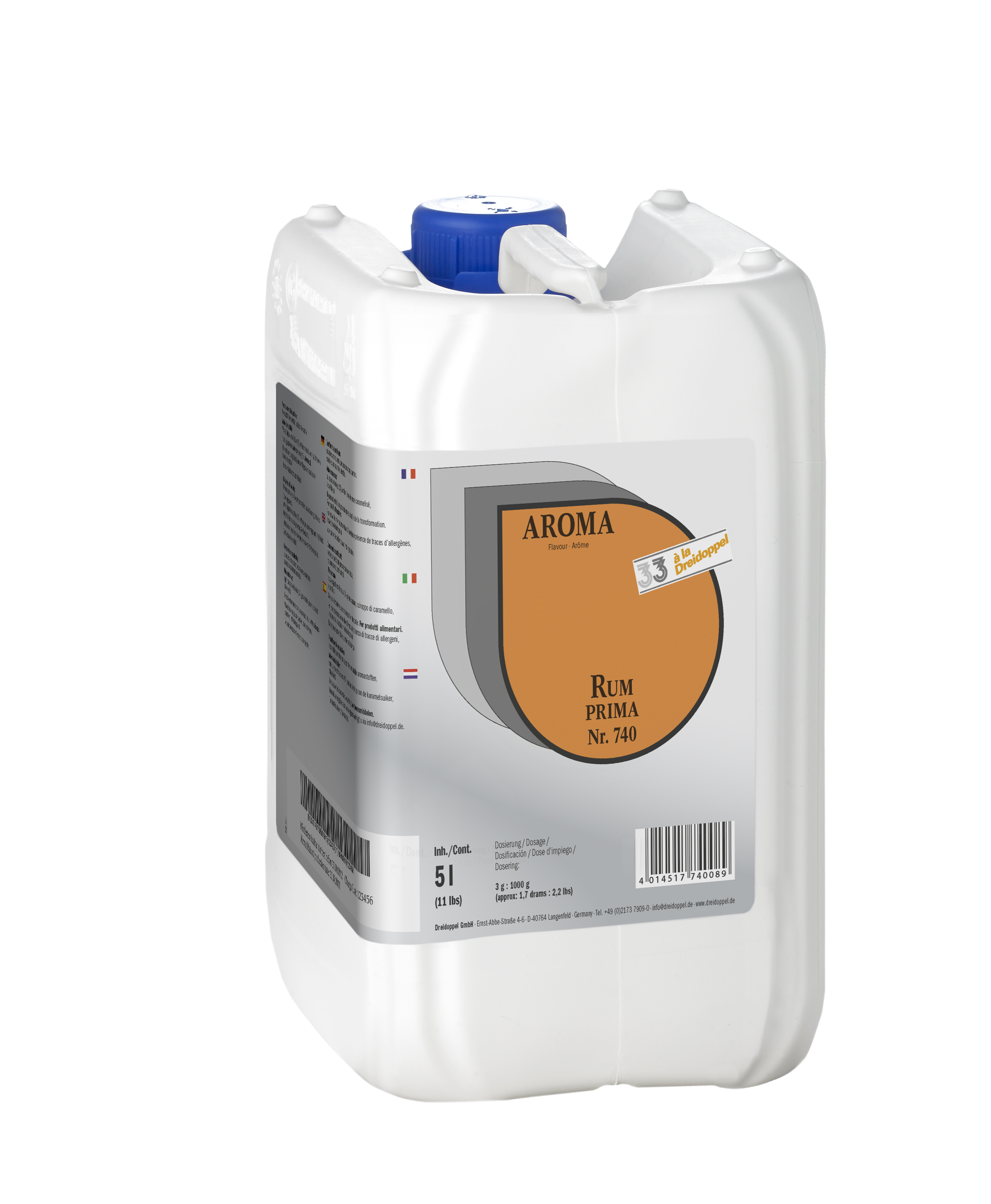 Dreidoppel Aroma Rum Prima 5L