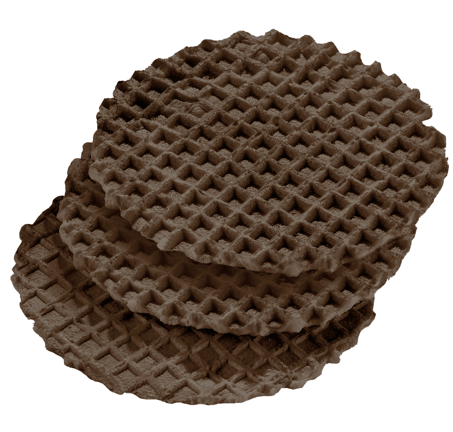 Waffeldeko Crossies (Decor III) Black