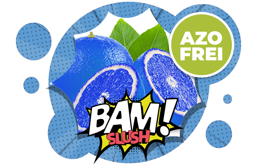 LaE Excellent Slush Eis Sirup Blaue Orange 5L