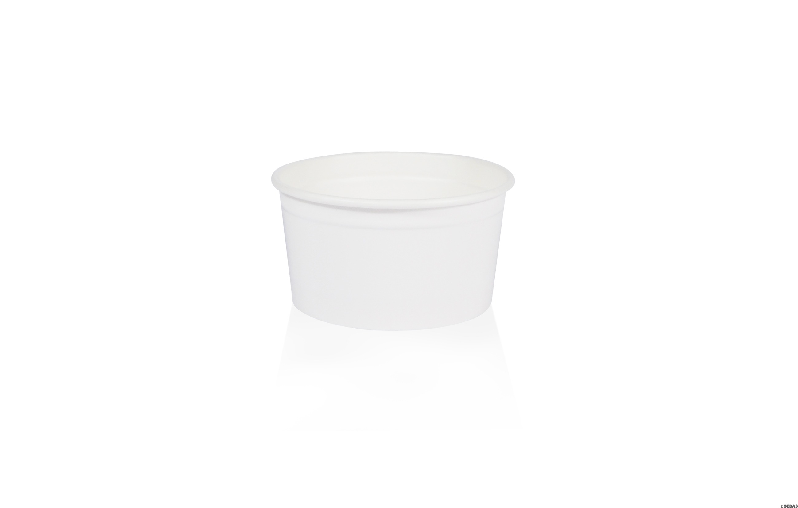 Eisbecher Pappe Premium GE-8 weiß 100ml