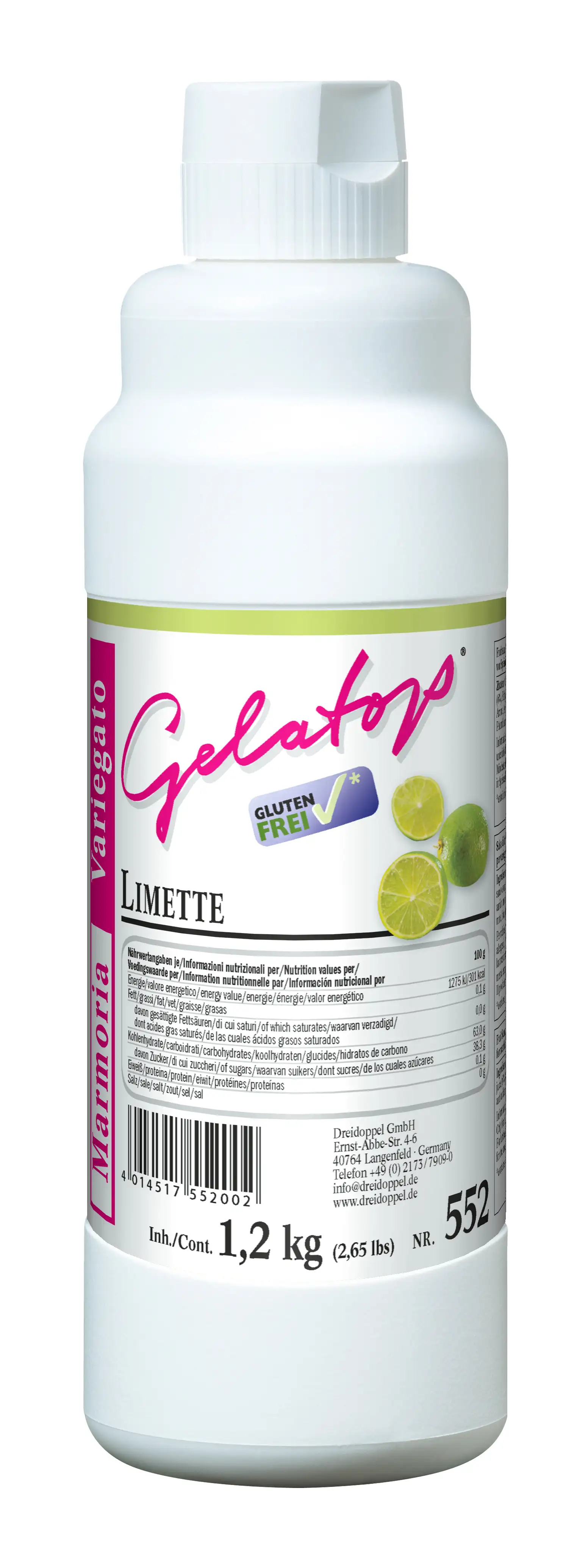 Dreidoppel Marmoria Limette 1,2kg