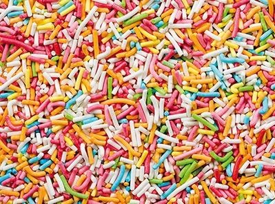 Bunte Zuckerstreusel 1kg