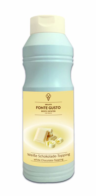 Fonte Gusto Topping Weisse Schokolade 1kg